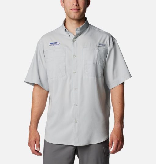 Columbia-Mens PFG Tamiami™ Short Sleeve Shirt - Seattle Seahawks-OCS0268_SS-columbia promo code