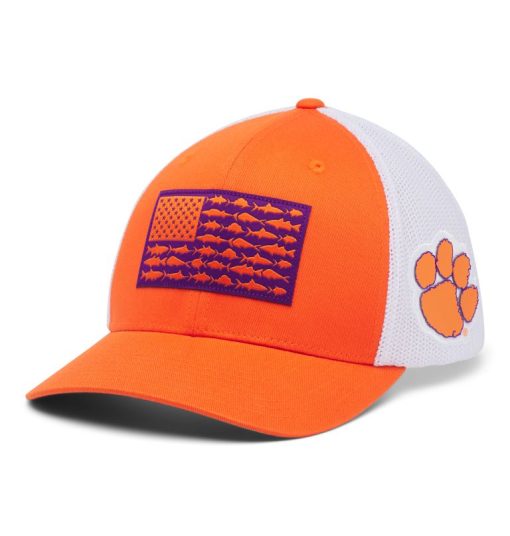 Columbia-PFG Mesh™ Fish Flag Ball Cap - Clemson-1913151_CLE-columbia sweater