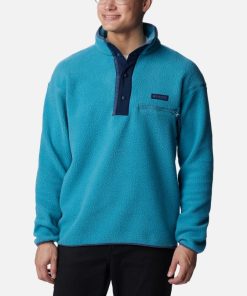 Columbia-Mens Helvetia™ Half Snap Fleece Pullover-1889851-columbia hoodie