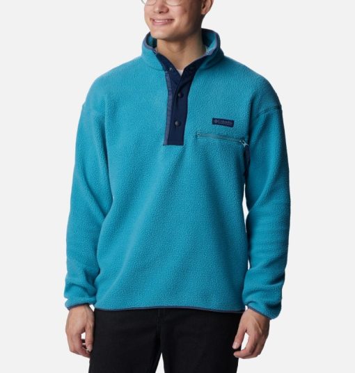 Columbia-Mens Helvetia™ Half Snap Fleece Pullover-1889851-columbia hoodie