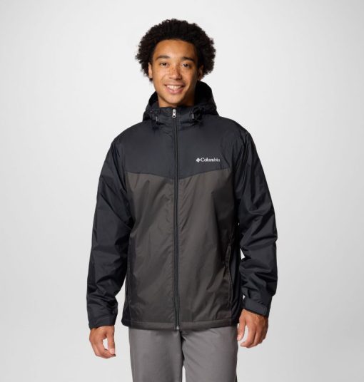 Columbia-Mens Glennaker™ II Sherpa Lined Jacket - Tall-2089713-columbia rain resistant jacket