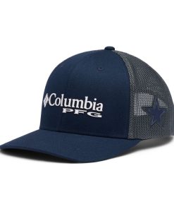 Columbia-PFG Mesh Snap Back™ Ball Cap – Dallas-1892241_DC-columbia vest