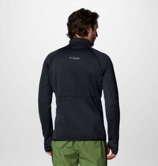 Columbia-Mens Crystal Leaf™ Omni-Heat™ Helix Half Zip Pullover - Tall-2094985-columbia zip - Image 2