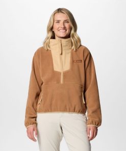 Columbia-Womens Sequoia Grove™ Half Zip Fleece-2085451-columbia puffer jacket