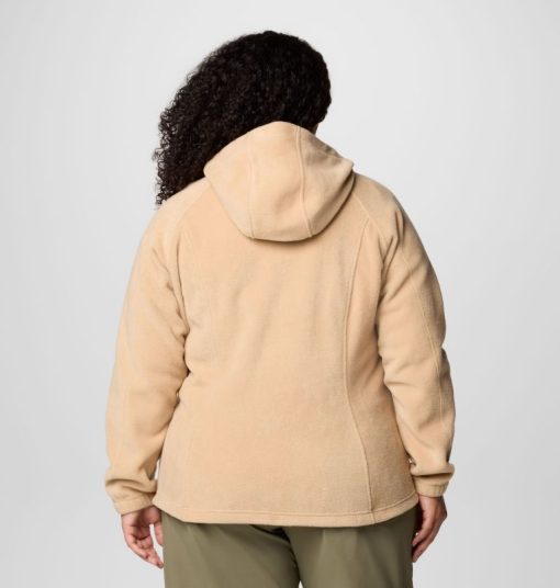 Columbia-Womens Benton Springs™ Full Zip Fleece Hoodie - Plus Size-1955442-columbia fleece - Image 2