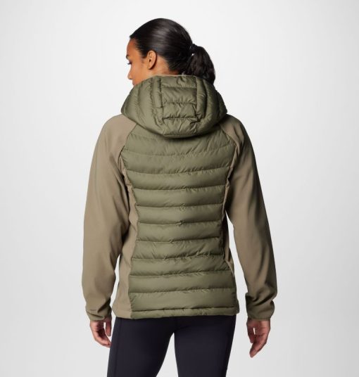 Columbia-Womens Powder Lite™ II Hybrid Hooded Jacket-2089411-columbia mens jacket - Image 2