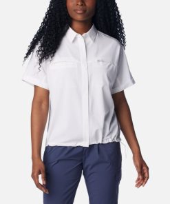 Columbia-Womens Boundless Trek™ Short Sleeve Button Up-2073031-columbia outlet near me