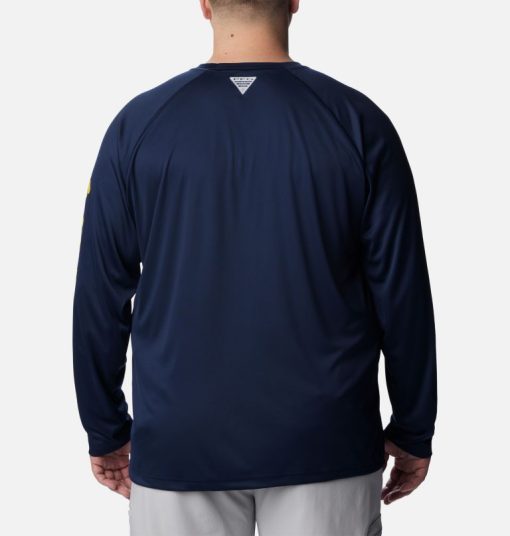 Columbia-Mens Collegiate PFG Terminal Tackle™ Long Sleeve Shirt - Big - Michigan-1892212_UM-columbia hats - Image 2