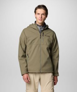 Columbia-Mens Ascender™ II Hooded Softshell Jacket-2090451-columbia sweatshirt