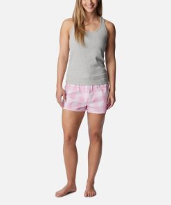 Columbia-Womens Tank and Shorts Sleep Set-DGU0476-columbia snow boots