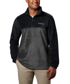 Columbia-Mens Steens Mountain™ Half Zip Fleece Pullover-1620191-columbia jackets women