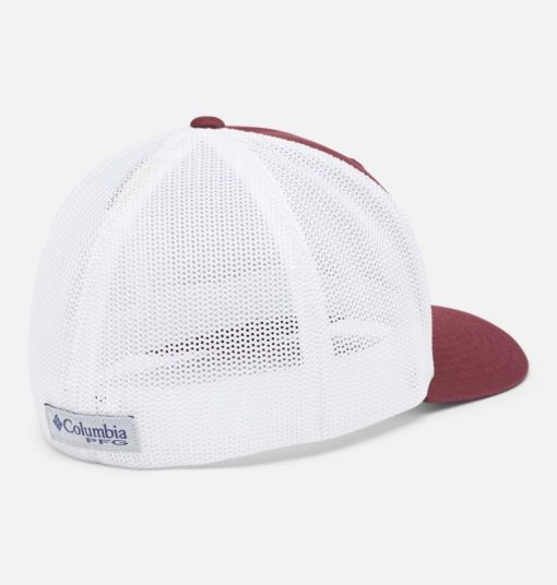 Columbia-PFG Mesh™ Fish Flag Ball Cap - Texas A&M-1913151_TAM-columbia jacket men - Image 2