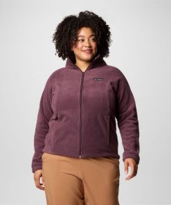 Columbia-Womens Benton Springs™ Full Zip Fleece Jacket – Plus Size-1372112-columbia rain gear