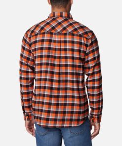 Columbia-Mens Collegiate Flare Gun™ Flannel Long Sleeve Shirt – Oregon State-1561651_OSU-columbia coat 2