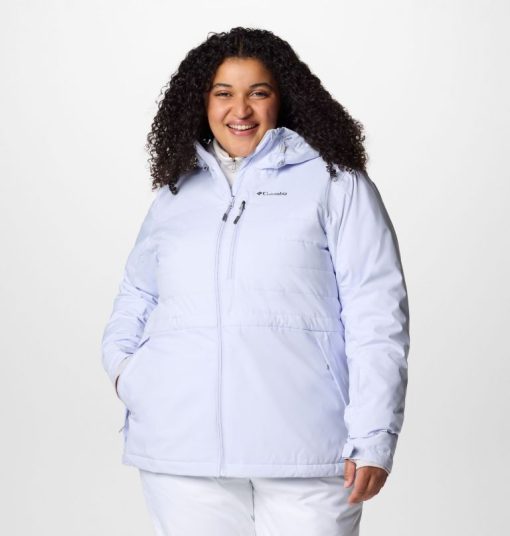 Columbia-Womens Powdered Peak™ Insulated Jacket - Plus Size-2085872-columbia fleece jacket