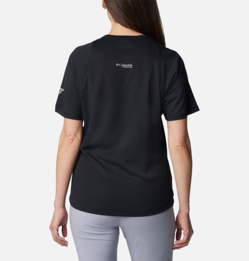 Columbia-Womens Summit Valley™ Short Sleeve Crew-2072541-columbia stores near me - Image 2