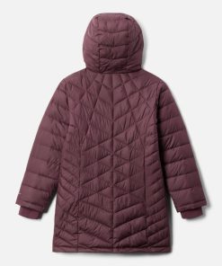 Columbia-Girls Heavenly™ II Hooded Long Jacket-2089981-columbia rain gear 2