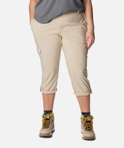 Columbia-Womens Silver Ridge™ Utility Capris – Plus Size-2033413-columbia pants