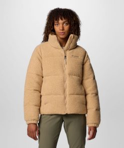 Columbia-Womens Puffect™ Sherpa Jacket-2089231-columbia raincoat