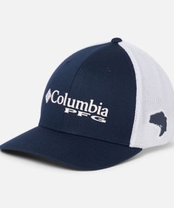 Columbia-PFG Logo™ Mesh Ball Cap-1503971-womens columbia jacket