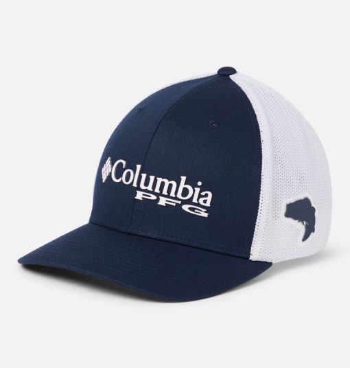 Columbia-PFG Logo™ Mesh Ball Cap-1503971-womens columbia jacket