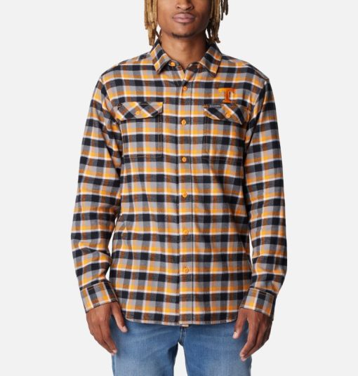 Columbia-Mens Collegiate Flare Gun™ Flannel Long Sleeve Shirt - Tennessee-1561651_UT-columbia women