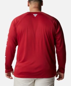 Columbia-Mens Collegiate PFG Terminal Tackle™ Long Sleeve Shirt – Big – Alabama-1892212_ALA-columbia hats 2