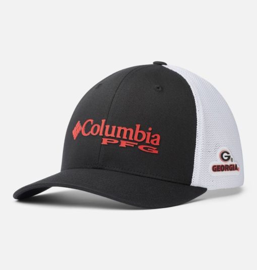 Columbia-PFG Mesh™ Ball Cap - Georgia-1809851_UGA-columbia sweater