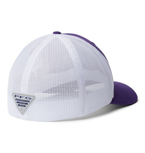 Columbia-PFG Mesh™ Ball Cap - LSU-1809851_LSU-columbia rain gear - Image 2