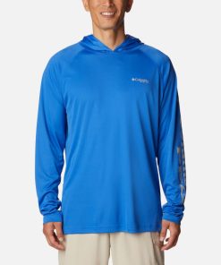 Columbia-Mens PFG Terminal Tackle™ Hoodie – Tall-1536174-columbia shirts