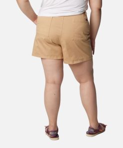 Columbia-Womens Calico Basin™ Cotton Shorts – Plus Size-2073212-columbia women 2