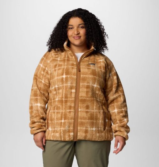 Columbia-Womens Winter Warmth™ Full Zip Jacket - Plus Size-2126002-columbia outlet online