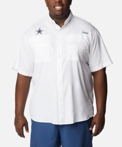 Columbia-Mens PFG Tamiami™ Short Sleeve Shirt – Big – Dallas Cowboys-1277022_DC-columbia shoes