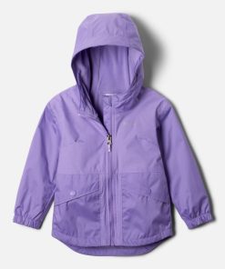 Columbia-Girls Toddler Rainy Trails™ II Fleece Lined Jacket-2090112-columbia mens jacket