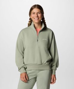 Columbia-Womens Marble Canyon™ French Terry Quarter Zip Pullover-2073651-columbia pfg shirts