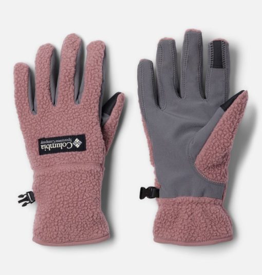 Columbia-Womens Helvetia™ II Sherpa Gloves-2094031-columbia fleece - Image 2