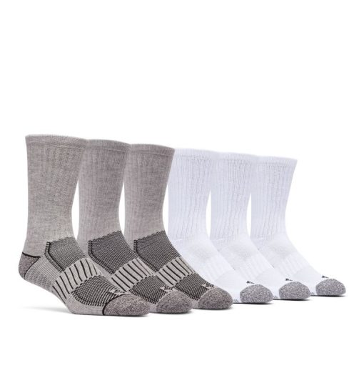 Columbia-Mens Fashion Crew with Pique Footbed Sock-DGU0244-columbia shirts - Image 2