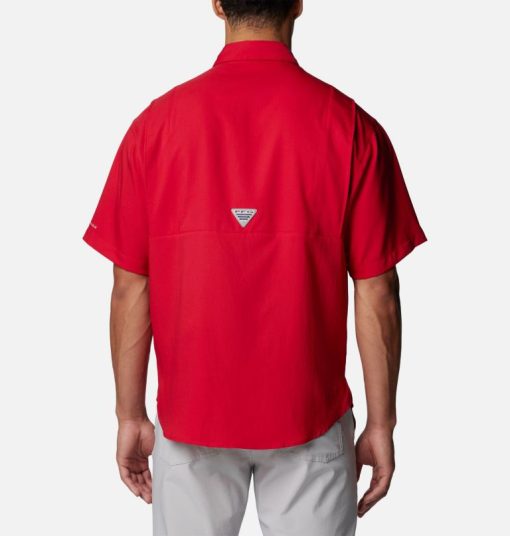 Columbia-Mens PFG Tamiami™ Short Sleeve Shirt - Tampa Bay Buccaneers-OCS0268_TBB-mens columbia jacket - Image 2