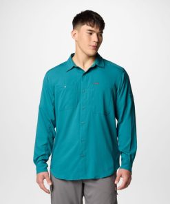 Columbia-Mens Silver Ridge™ Utility Lite Long Sleeve Shirt-2012931-columbia rain gear