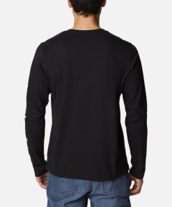 Columbia-Mens Thistletown Hills™ Long Sleeve Logo T-Shirt – Tall-2031093-columbia shoes 2