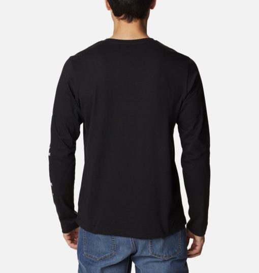 Columbia-Mens Thistletown Hills™ Long Sleeve Logo T-Shirt - Tall-2031093-columbia shoes - Image 2