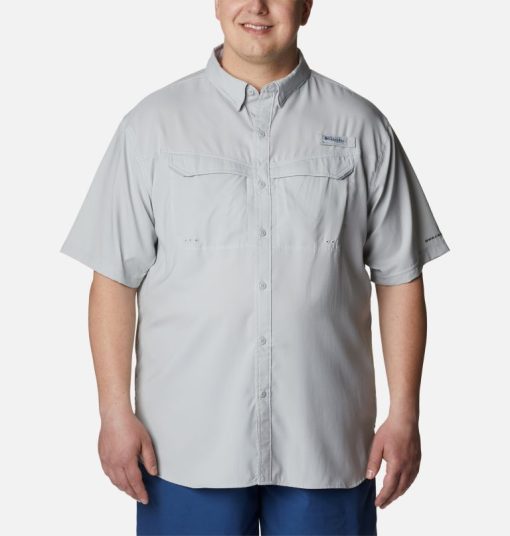 Columbia-Mens PFG Low Drag Offshore™ Short Sleeve Shirt - Big-1540073-columbia shorts