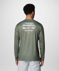 Columbia-Mens PFG Terminal Tackle™ Line Time Long Sleeve Shirt-2096721-columbia rain gear