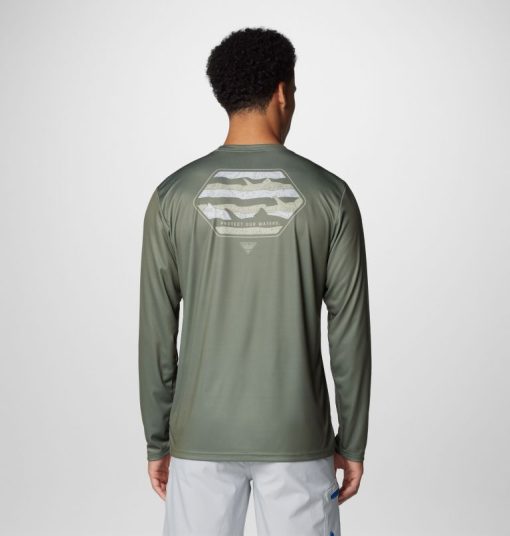 Columbia-Mens PFG Terminal Tackle™ Line Time Long Sleeve Shirt-2096721-columbia rain gear