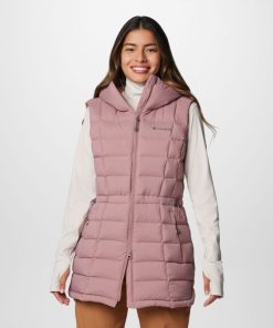 Columbia-Womens Ardenwood™ Mid hooded Down Vest-2085101-mens columbia jacket