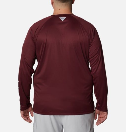 Columbia-Mens Collegiate PFG Terminal Tackle™ Long Sleeve Shirt - Big - Texas A&M-1892212_TAM-columbia men's jackets and coats - Image 2