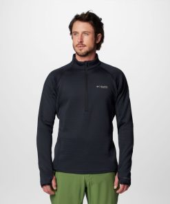 Columbia-Mens Crystal Leaf™ Omni-Heat™ Helix Half Zip Pullover – Tall-2094985-columbia ski jacket