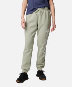 Columbia-Womens Burr Trail™ Logo Fleece Joggers-2103441-columbia outlet online