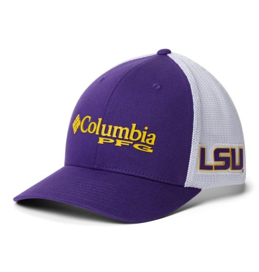 Columbia-PFG Mesh™ Ball Cap - LSU-1809851_LSU-columbia rain gear