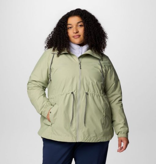 Columbia-Womens Lillian Ridge™ II Jacket - Plus Size-2086672-columbia rain resistant jacket